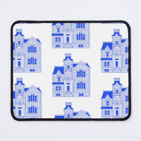 Item preview, Dark Blue Victorian House designed and sold by marco2r.