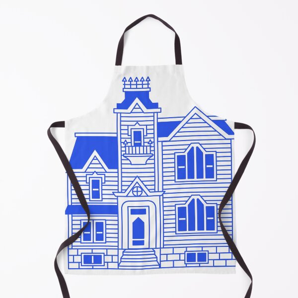 Item preview, Dark Blue Victorian House designed and sold by marco2r.