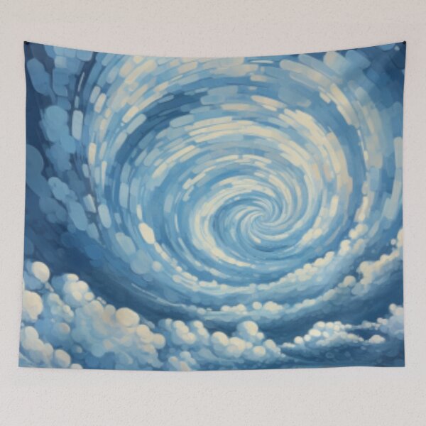 Item preview, Painting of spiral clouds designed and sold by SPECTRA005.