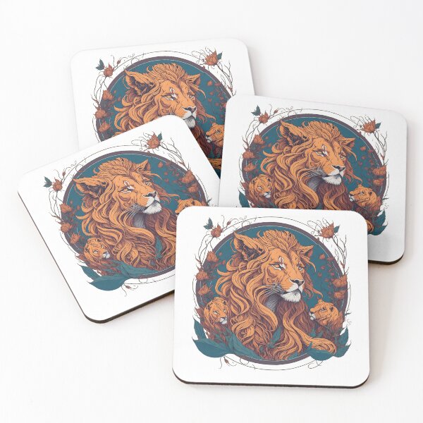 Item preview, Majestic lion designed and sold by Lorredraw.