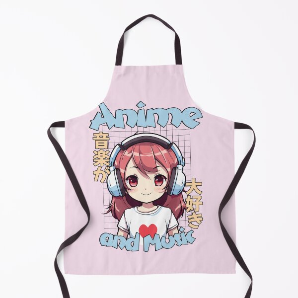 Item preview, Anime Love for Music - Kawaii Anime Girl Design designed and sold by Zandalus.