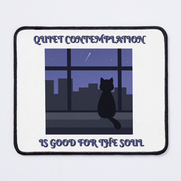 Item preview, Quiet contemplation is good for the soul - Blue version designed and sold by AtlantisApparel.