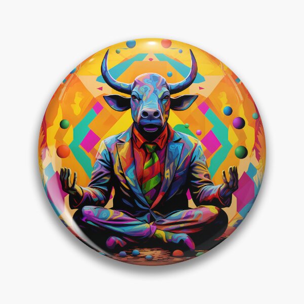 Item preview, Divine Bulls: Empowered by Meditation. designed and sold by Klyngzo1916.