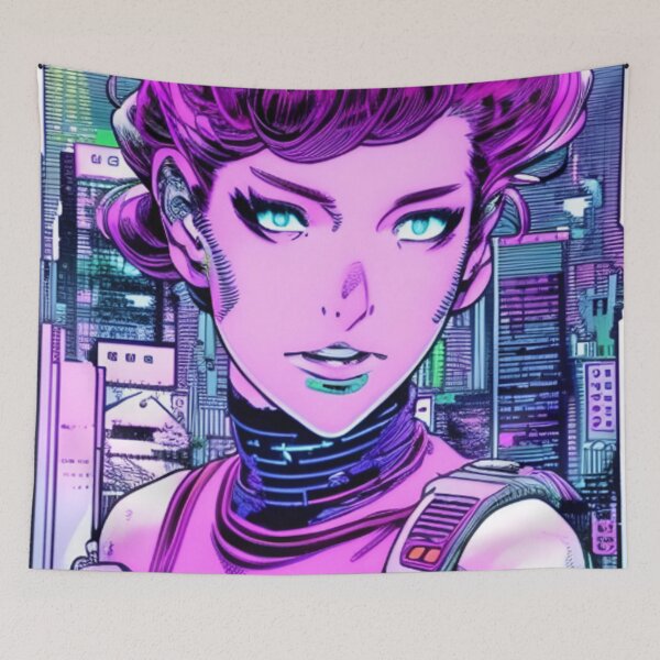 Item preview, Retro Anime Character designed and sold by KalipsoArt.