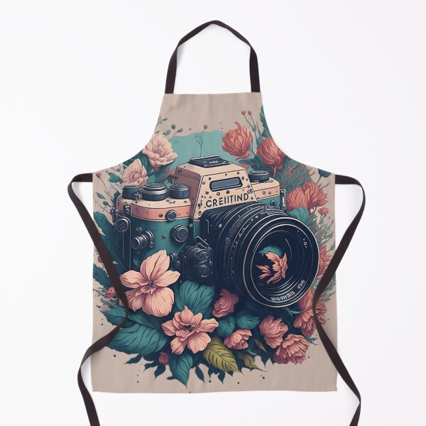 Item preview, Vintage Camera With Flowers - Vintage designed and sold by SafiannaSpace.