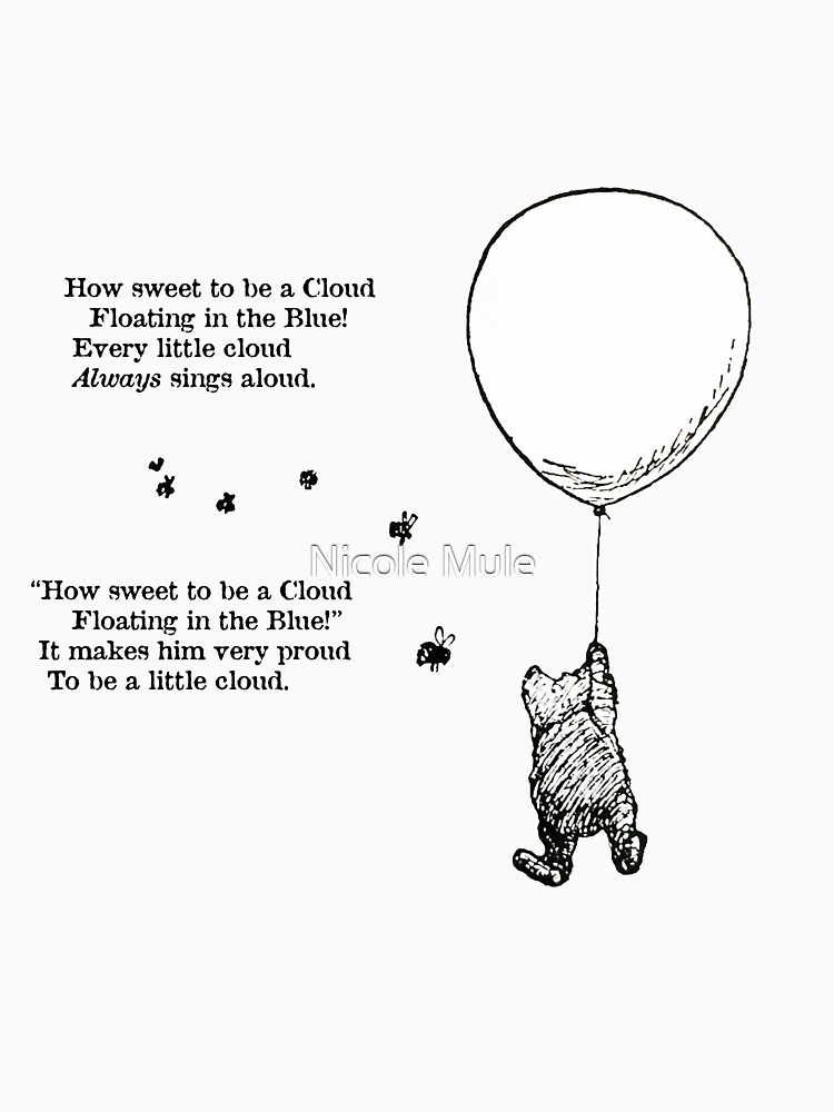 Winnie the Pooh Balloon White