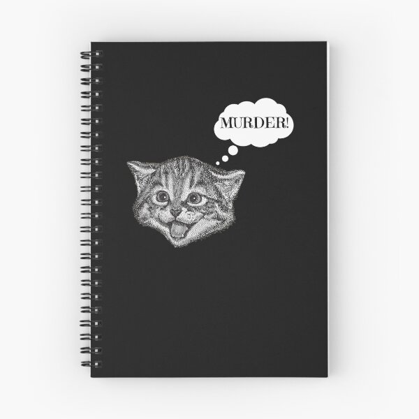 Item preview, Cute Kitty Cat Murder Funny   designed and sold by MarisolStanton.