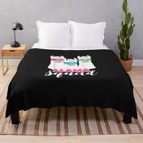 Item preview, Cute Llama Squad Shirt Retro 80S Style Tshirt Gift designed and sold by MarisolStanton.