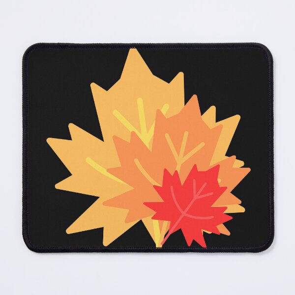 Item preview, T-shirt with colorful three-leaf design in shades of red and orange designed and sold by TeeAauthenticF.