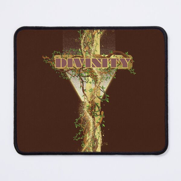 Item preview, "Divinity" Cross Cristian Catholic, Faith graphic tee designed and sold by M Cristian.
