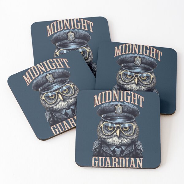 Item preview, Midnight Guardian - Police Owl Design designed and sold by Zandalus.