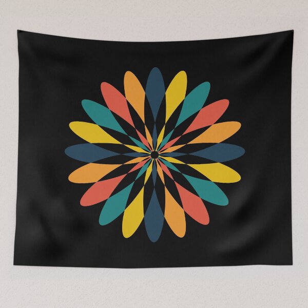 Item preview, Retro Petals designed and sold by Texterns.
