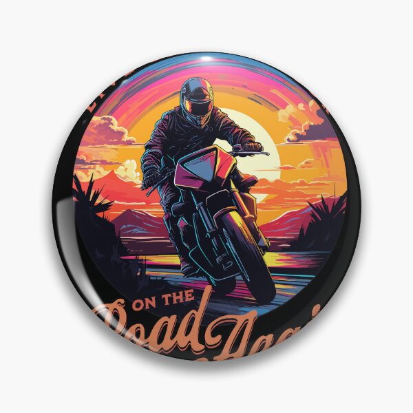 Item preview, Live Life on Tour - Motorcycle Sunset Design designed and sold by Zandalus.