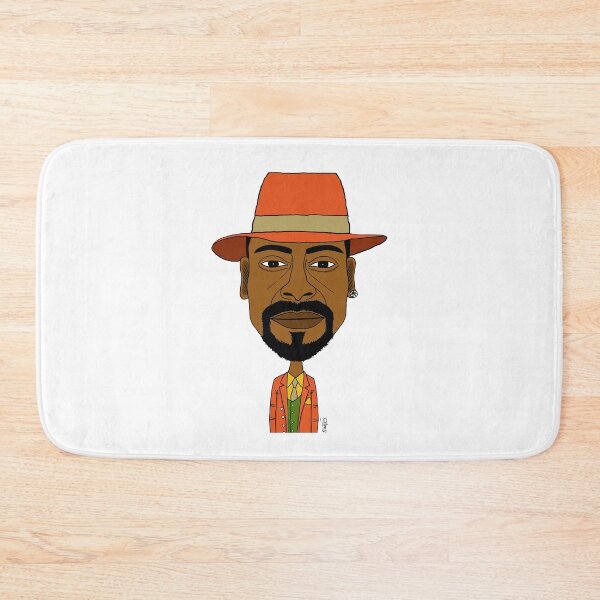 Item preview, Drawn portrait of king of west-coast rap in Pimp mode designed and sold by Eric Sintès.