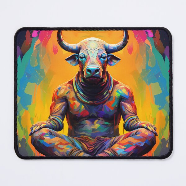 Item preview, Psicodelic Bull Meditation designed and sold by Klyngzo1916.