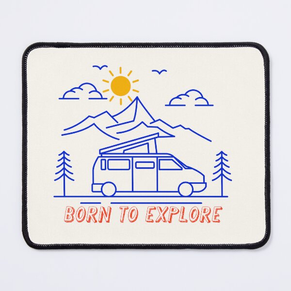 Item preview, Born to explore designed and sold by TheVisualVoyage.