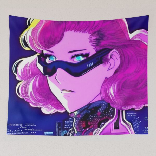 Item preview, Retro Anime Character designed and sold by KalipsoArt.