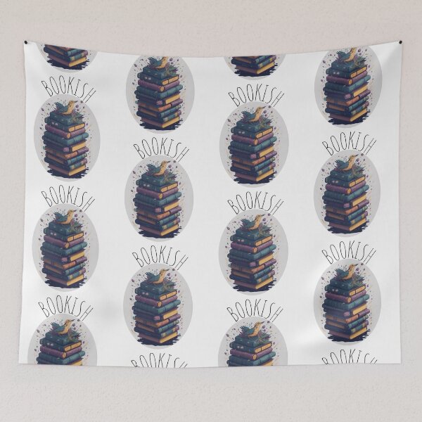 Item preview, Feathered Literary Stacks designed and sold by ThiagoSDantas.
