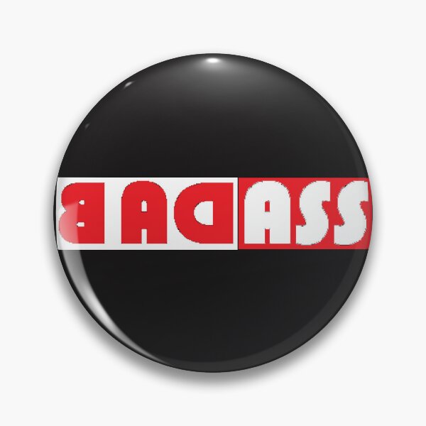 Item preview, BADASS designed and sold by PickYerSticker.