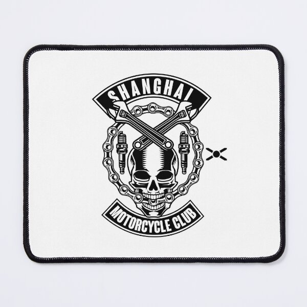 Item preview, Shanghai Motorcycle Club badge. Bikers gift. designed and sold by paulo silveira.