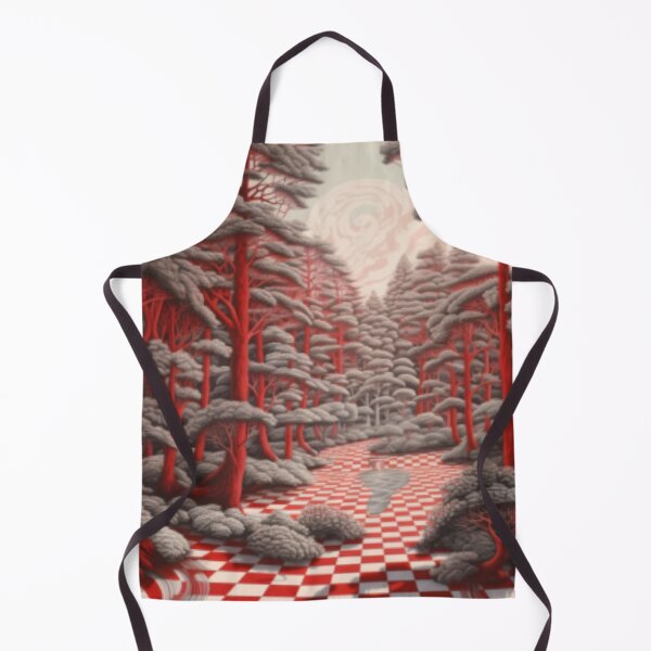 Item preview, Beautiful painting of red trees designed and sold by SPECTRA005.