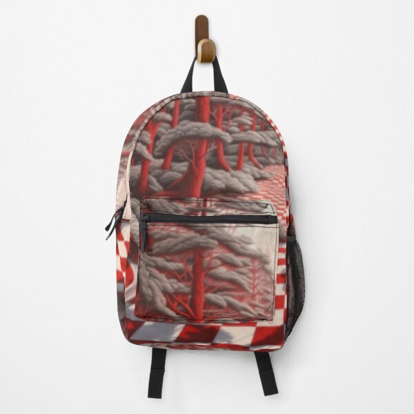 Item preview, Beautiful painting of red trees designed and sold by SPECTRA005.