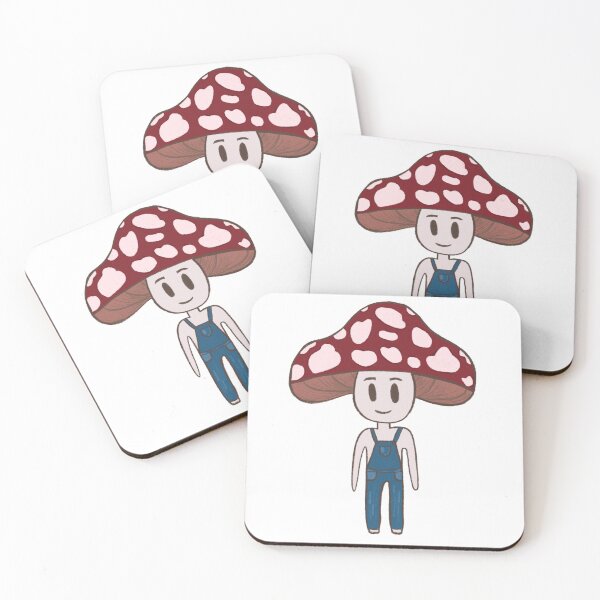 Item preview, cottagecore mushroom farmer designed and sold by carlygesell.