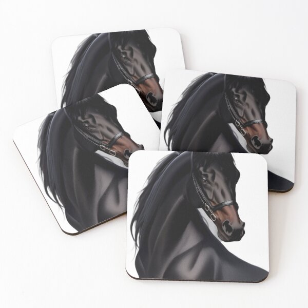 Item preview, beautiful black horse designed and sold by Veremis.