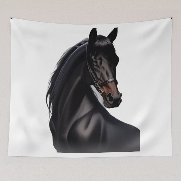 Item preview, beautiful black horse designed and sold by Veremis.
