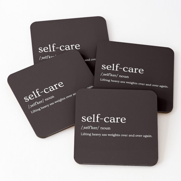 Item preview, Self Care Gym humor designed and sold by StrongholdFit.