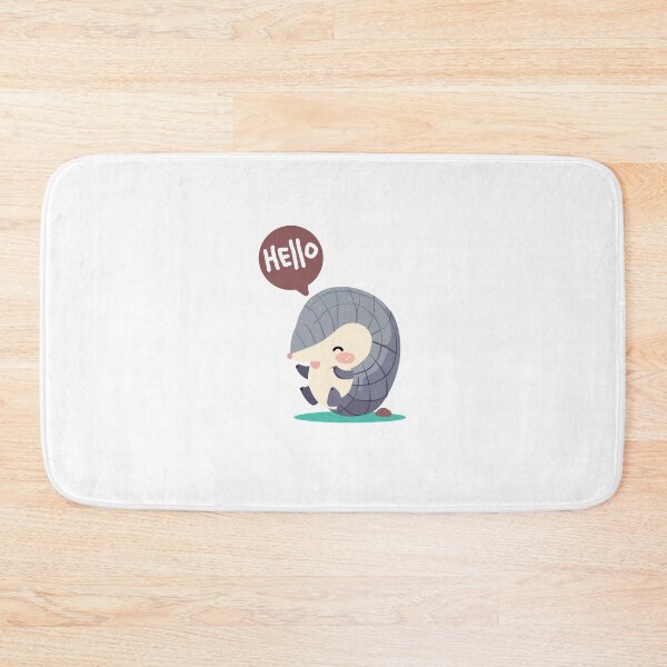 Item preview, Cute Armadillo 3 Hello designed and sold by HarshBrown.