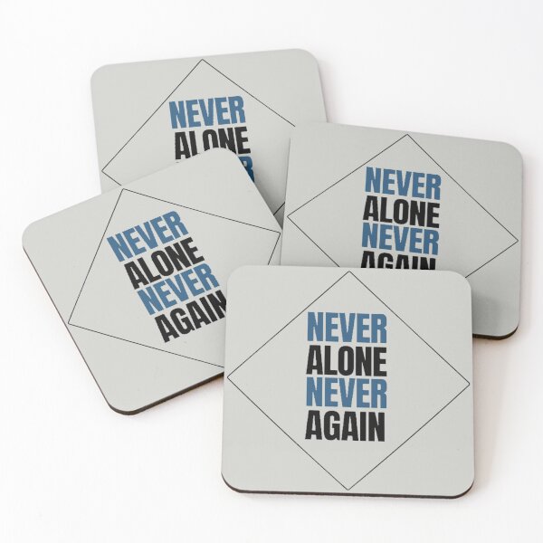 Item preview, Never Alone Never Again designed and sold by SoberTeeCo.