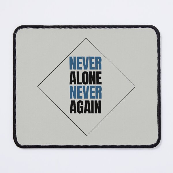 Item preview, Never Alone Never Again designed and sold by SoberTeeCo.
