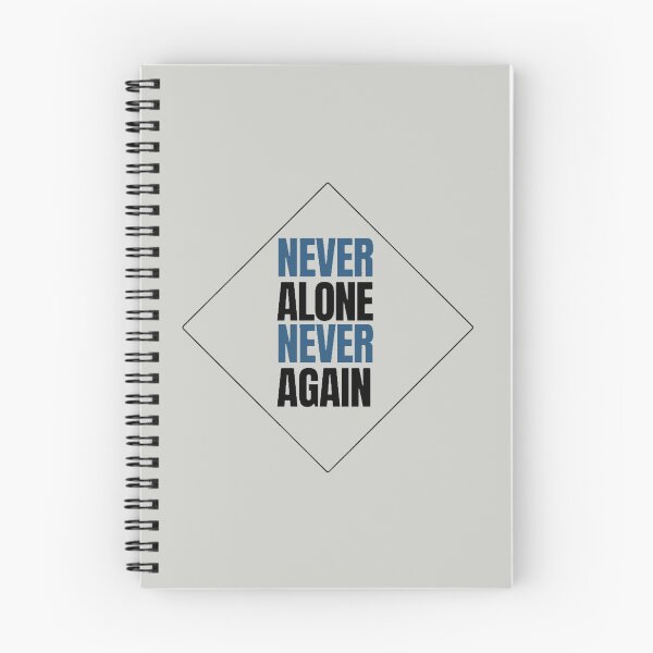 Item preview, Never Alone Never Again designed and sold by SoberTeeCo.