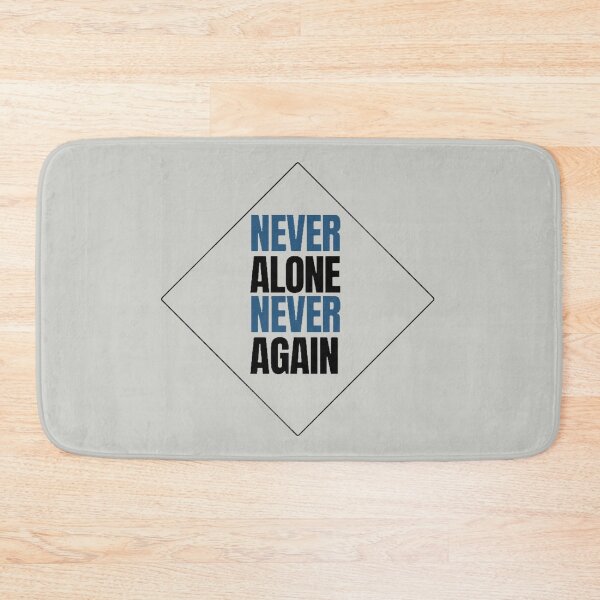 Item preview, Never Alone Never Again designed and sold by SoberTeeCo.