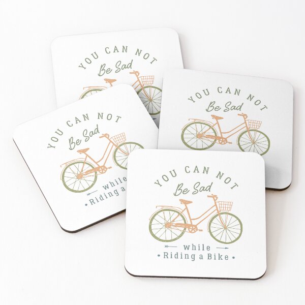 Item preview, You can not be sad while riding a bike designed and sold by Acim0.