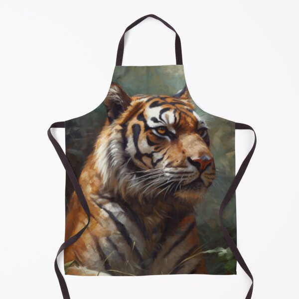 Item preview, Beautiful Oil painting of tiger designed and sold by SPECTRA005.