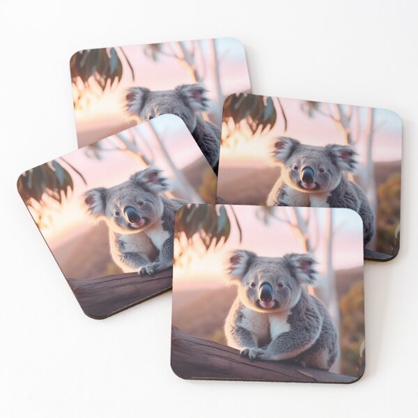 Item preview, cute koala on the tree designed and sold by Polistchuk.