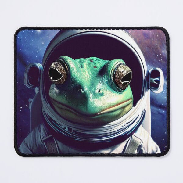 Item preview, Astronaut frog in space designed and sold by GroundhogMs.