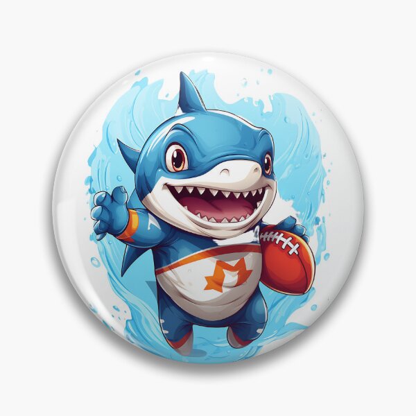Item preview, Shark playing football designed and sold by joiedesing.