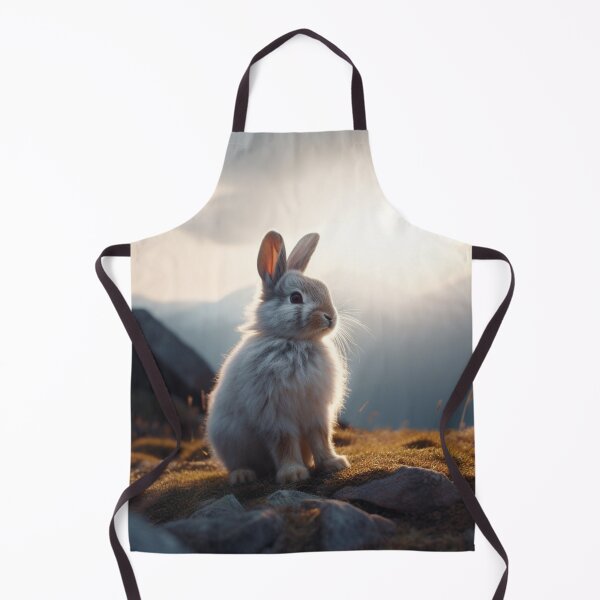 Item preview, cute bunny in the mountain designed and sold by Polistchuk.