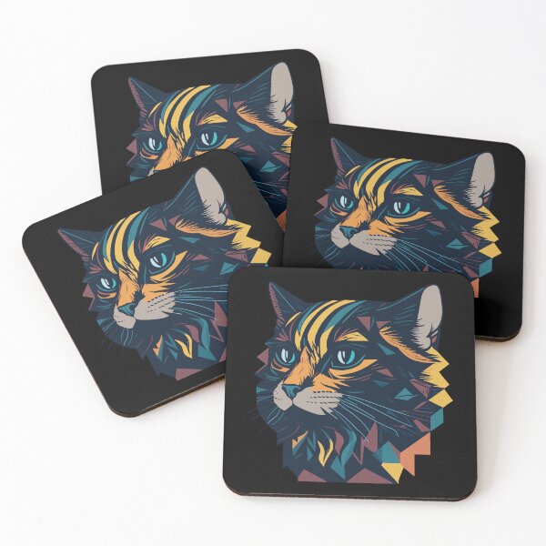 Item preview, Cool Cat Graphic Illustration Design designed and sold by The Funscape Store.
