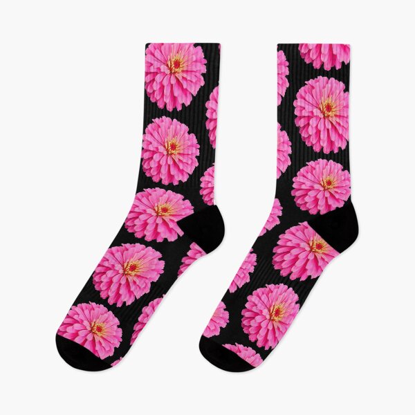 Item preview, Field Guide to Zinnias, No. 27, Pink Illumination Zinnia Flower designed and sold by Kristi Duggins.