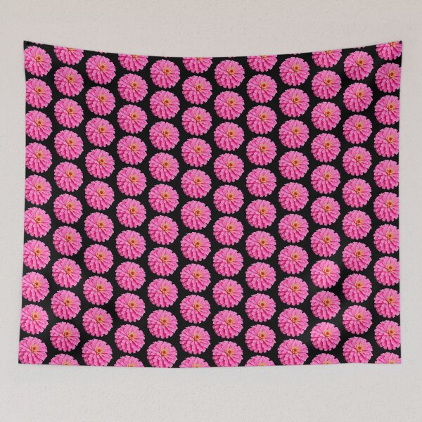 Item preview, Field Guide to Zinnias, No. 27, Pink Illumination Zinnia Flower designed and sold by Kristi Duggins.