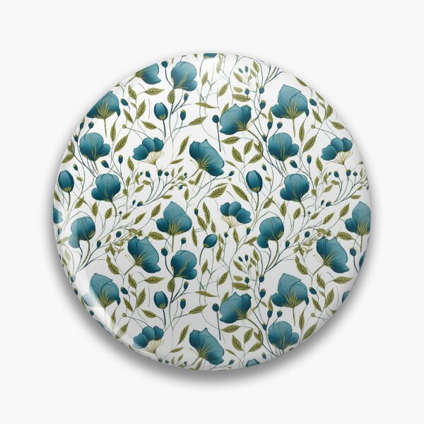 Item preview, Botanical Blue Design | Nature-inspired Wall Art | Botanical Home Decor designed and sold by lipe1984.