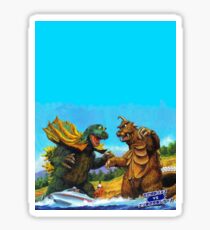 Horny Monster Fight Sticker