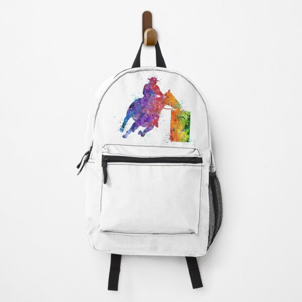 Artikelvorschau, Barrel Racer Boy Buntes Aquarell-Rodeo-Geschenk entworfen und verkauft von LotusGifts.