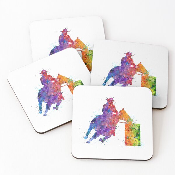 Item preview, Barrel Racer Boy Colorful Watercolor Rodeo Gift designed and sold by LotusGifts.