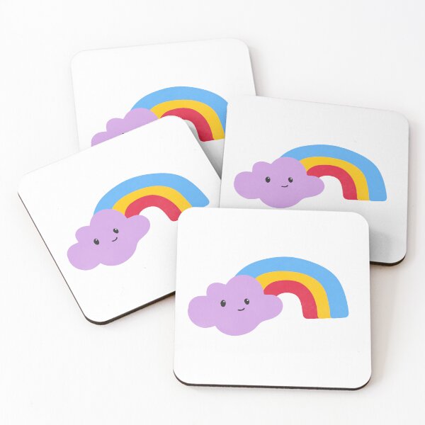 Item preview, Happy Rainbow - Lilac, Blue, Yellow & Red designed and sold by upside-frown.
