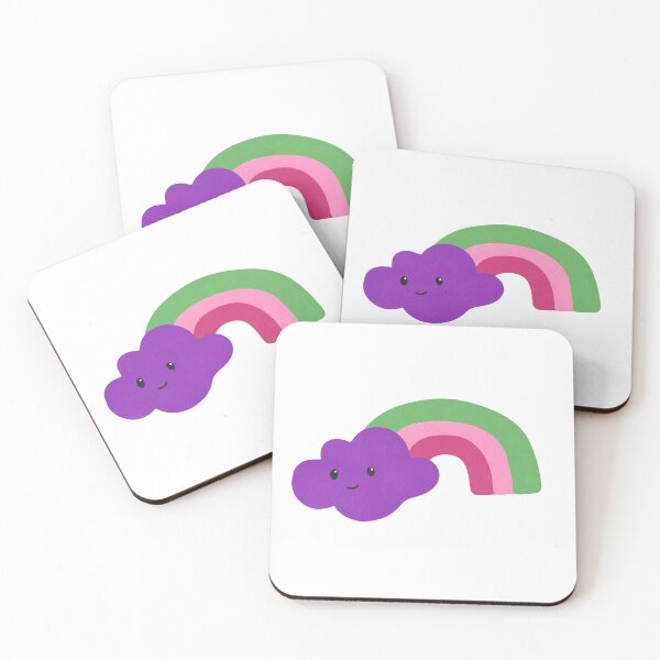 Item preview, Happy Rainbow - Purple, Berry, Pink & Green designed and sold by upside-frown.